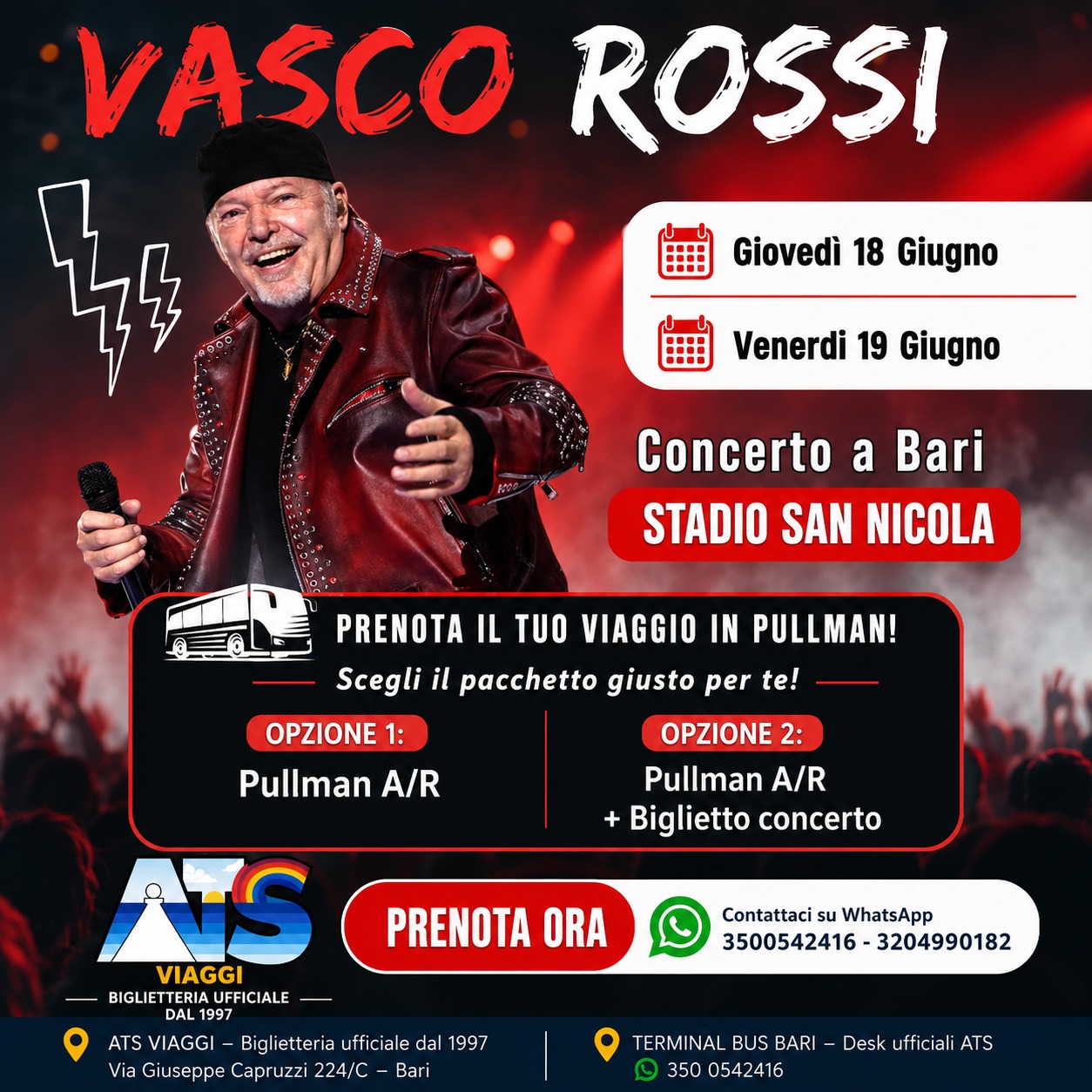 VASCO ROSSI LIVE A BARI